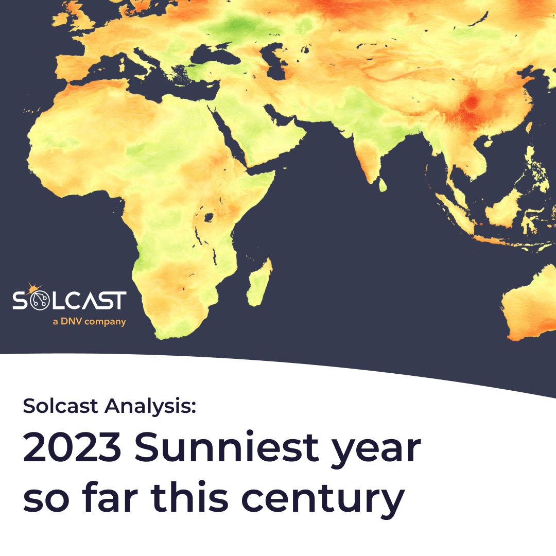 2023 delivers best year this century for irradiance