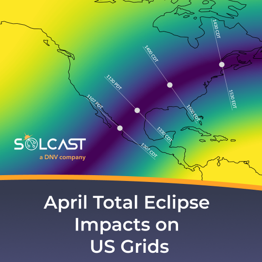 April total eclipse to impact solar generation from Mexico to New England