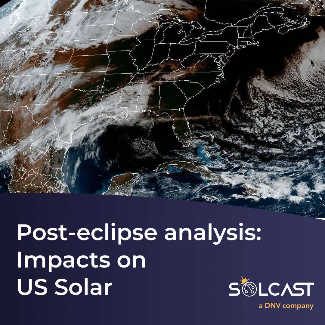 Eclipse and weather impacts on solar generation across the US