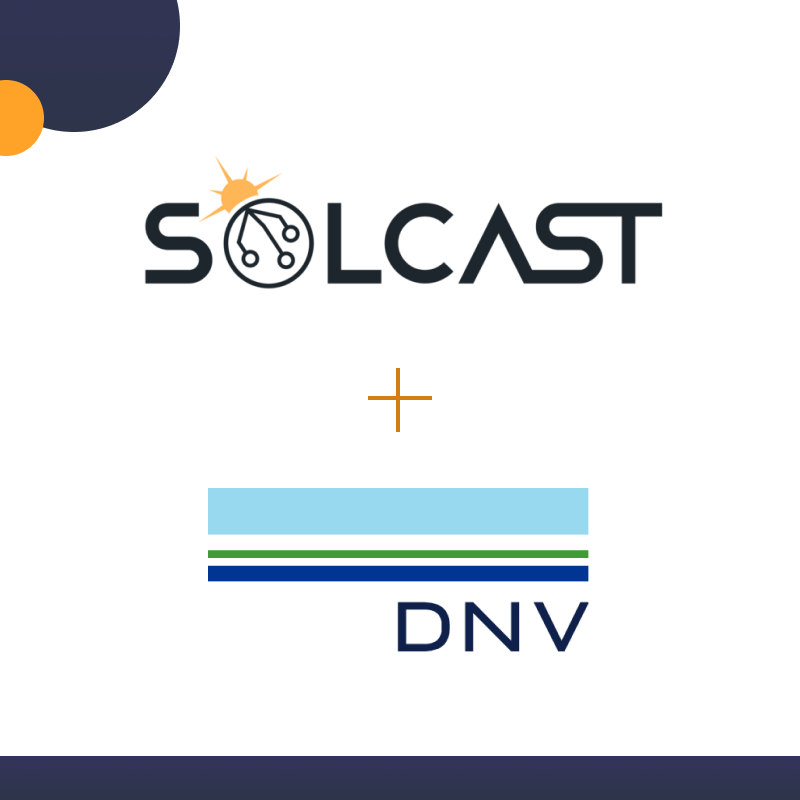 Solcast and DNV join forces to drive adoption of global solar irradiance data