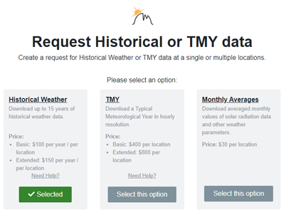 Historical and TMY data in the API Toolkit: the next step in the Solcast mission